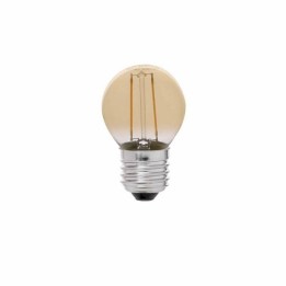Bombillas LED Faro G45 E27 LED 2W FILAMENTO AMBAR 2200K