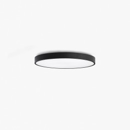 Faro DOMIO superficie negro TW 33W Ø600 opal casambi