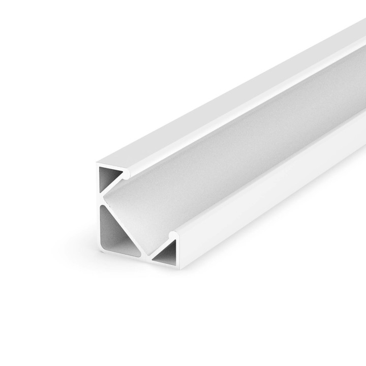 Faro Perfil superficie 45° blanco 2M
