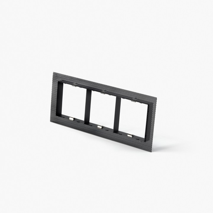 Faro PODIUM Sin marco negro 3L