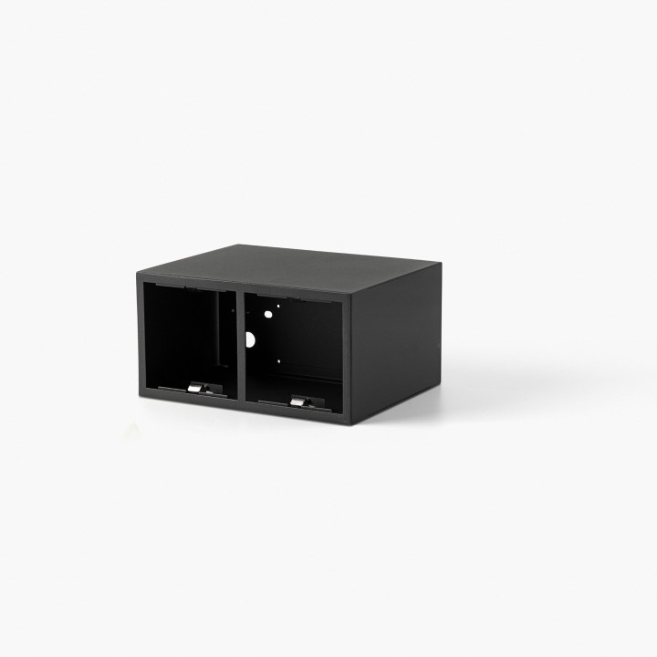 Faro PODIUM Caja de superficie negro 2L