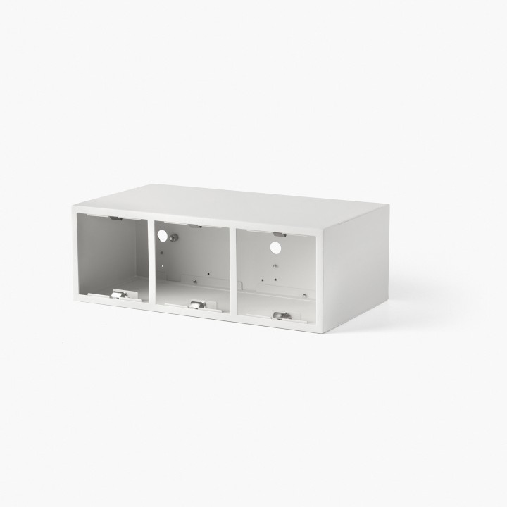 Faro PODIUM Caja de superficie blanco 3L