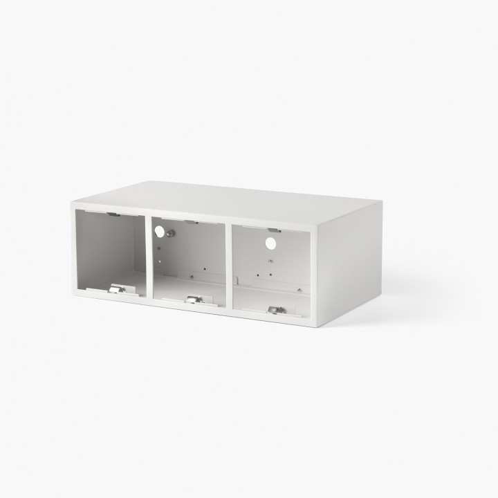 Faro PODIUM Caja de superficie blanco 3L