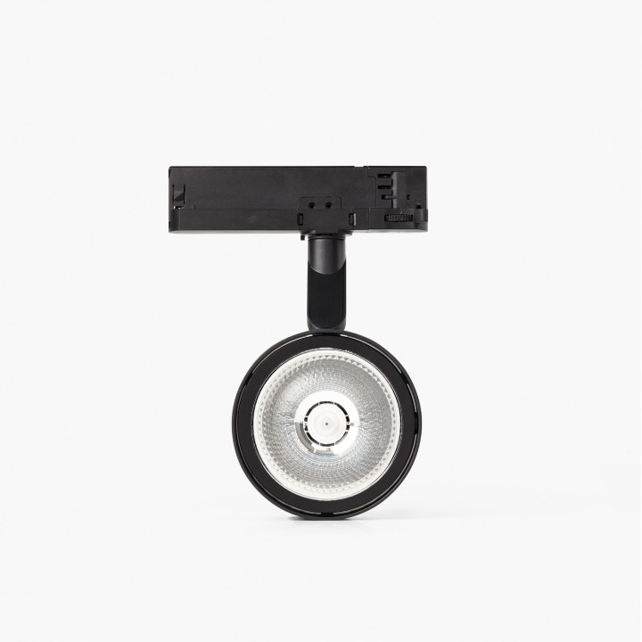 Faro TARGET proyector carril negro 28W 35° MEAT dali