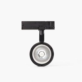 Faro TARGET proyector carril negro 28W 35° MEAT casambi