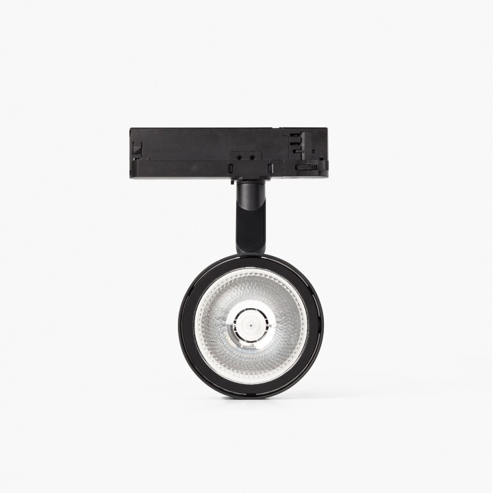 Faro TARGET proyector carril negro 28W 35° MEAT casambi