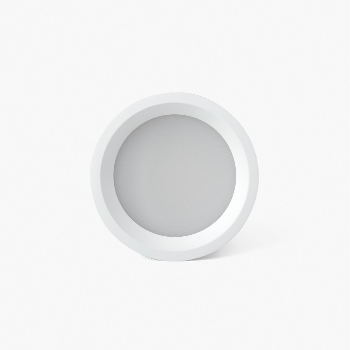 Faro CROC empotrable 13W Ø135 blanco 90° 4000K CRI90 triac