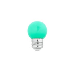 Bombillas LED Faro G45 LED E27 1W VERDE