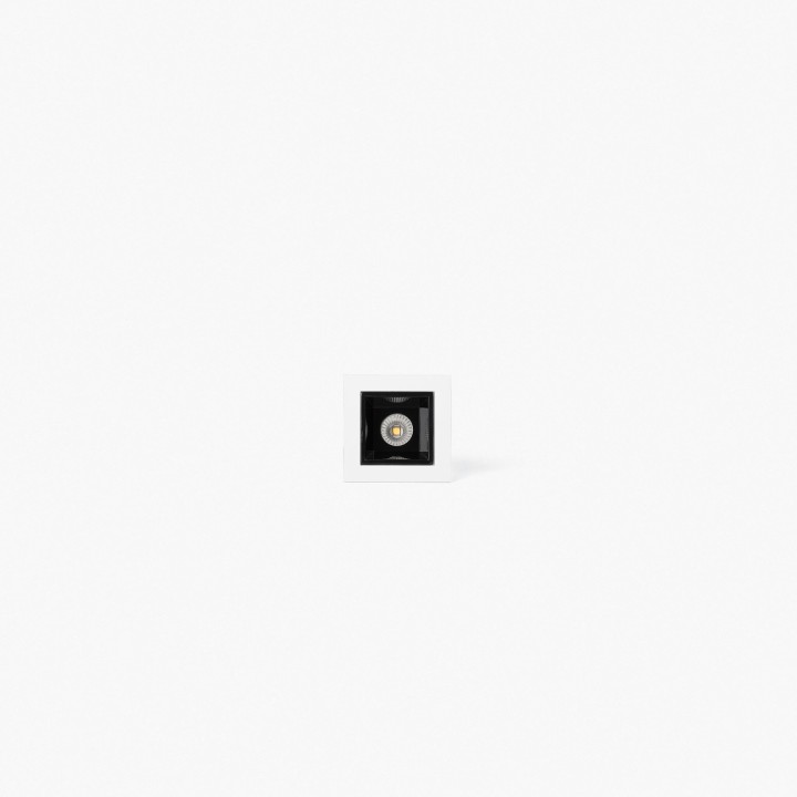 Faro TROOP empotrable 2W blanco-negro 36° 3000K CRI90