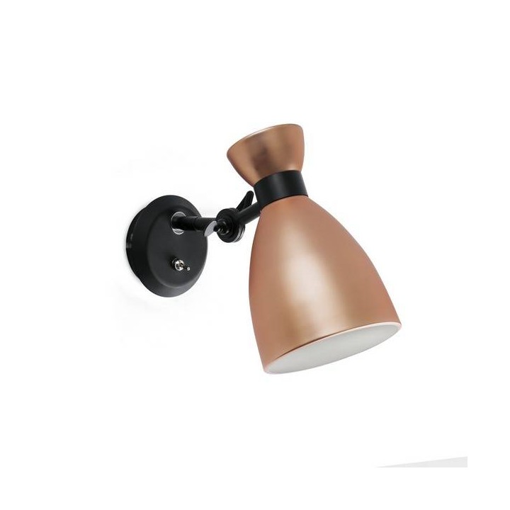 Apliques Faro RETRO APLIQUE COBRE E14 MAX 20W