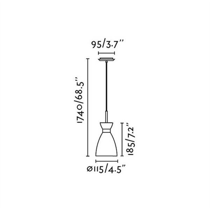 Lámparas Colgantes Faro RETRO COLGANTE COBRE 1xE14 20W