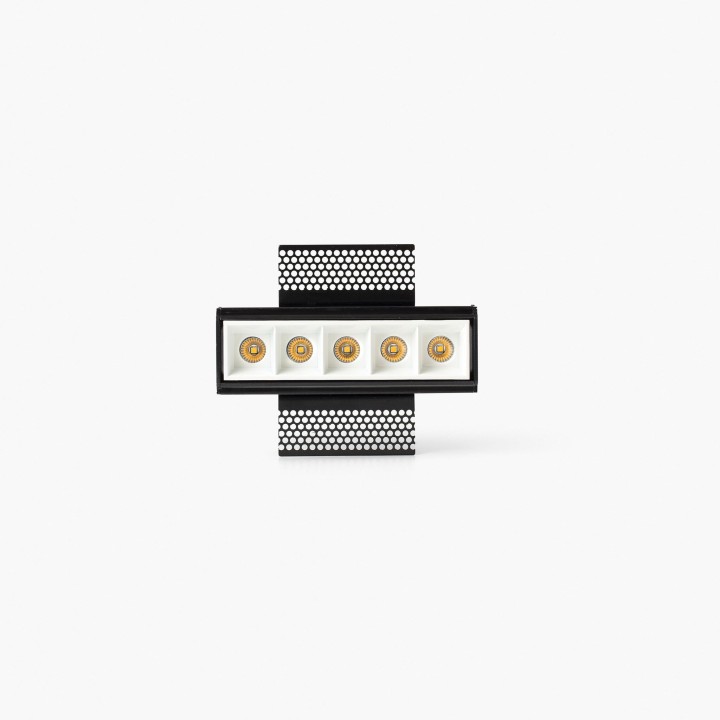 Faro TROOP empotrable 5x2W blanco 48° trimless 4000K CRI90