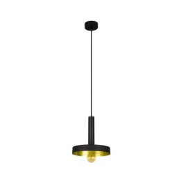 Lámparas Colgantes Faro WHIZZ COLGANTE NEGRO/ORO SATINADO E27 20W