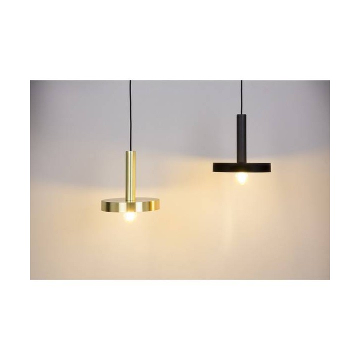Lámparas Colgantes Faro WHIZZ COLGANTE NEGRO/ORO SATINADO E27 20W