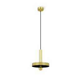 Lámparas Colgantes Faro WHIZZ COLGANTE ORO SATINADO/NEGRO E27 20W