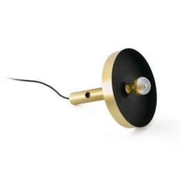 Lámparas Faro WHIZZ PORTATIL ORO SATINADO/NEGRO E27 20W