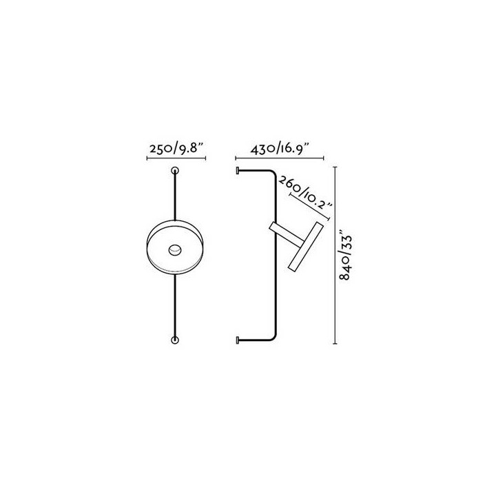 Apliques Faro WHIZZ ACCESORIO APLIQUE NEGRO