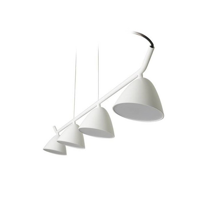 Lámparas Colgantes Faro FLASH COLGANTE BLANCO 4 LUCES LED 10W