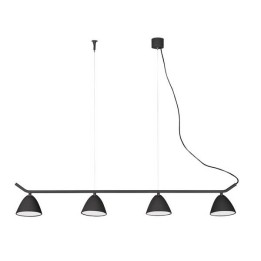 Lámparas Colgantes Faro FLASH COLGANTE NEGRO 4 LUCES LED 10W