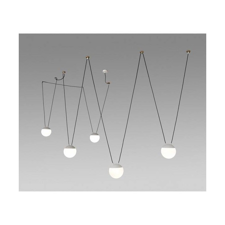 Lámparas Colgantes Faro MINE SPACE BLANCO 5 LUCES