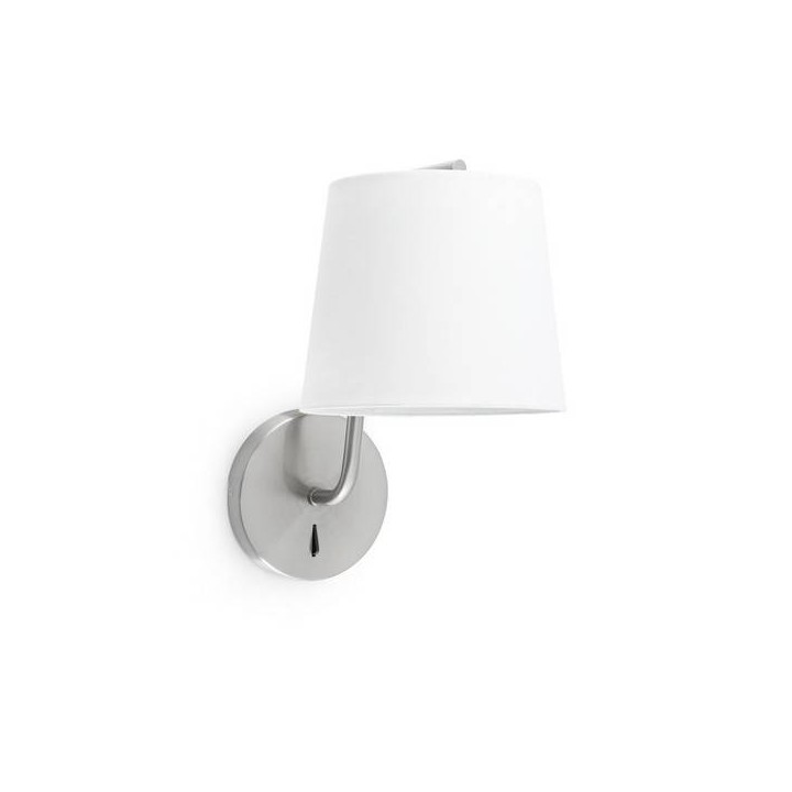 Apliques Faro BERNI APLIQUE NIQUEL MATE E27 20W