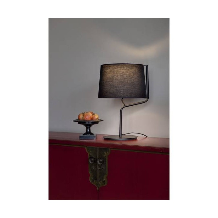 Lámparas Faro BERNI SOBREMESA NEGRO E27 20W