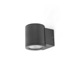 Faro TOND 1L Lámpara aplique gris oscuro 2700K