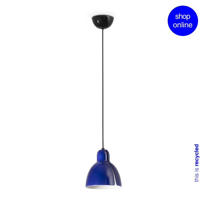 Faro VENICE Lámpara colgante azul cobalto