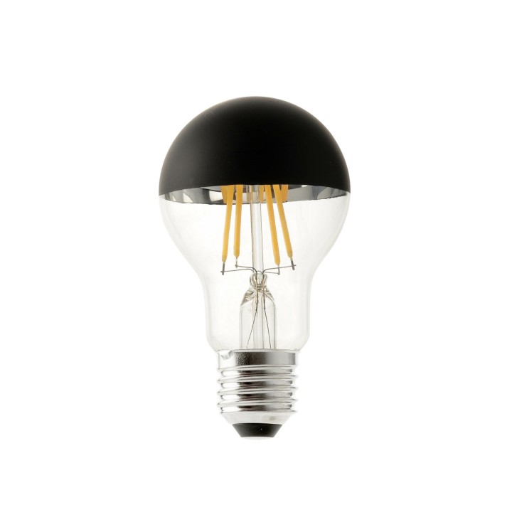 Faro Bombilla A60 decorativa negro E27 4W 2700K DIMABLE
