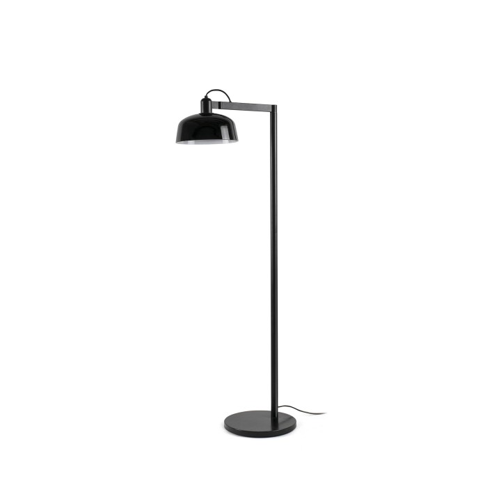 Faro TATAWIN Lámpara pie de salón negro