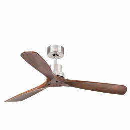 Faro LANTAU L Ventilador níquel mate DC