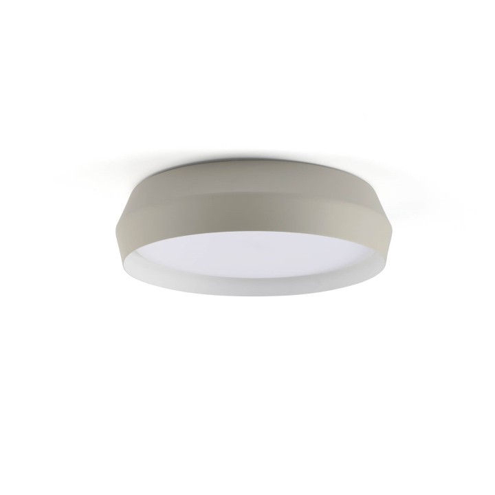Faro SHOKU 350 Lámpara aplique/plafón gris/blanca