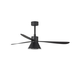Faro AMELIA L CONE LED Ventilador negro