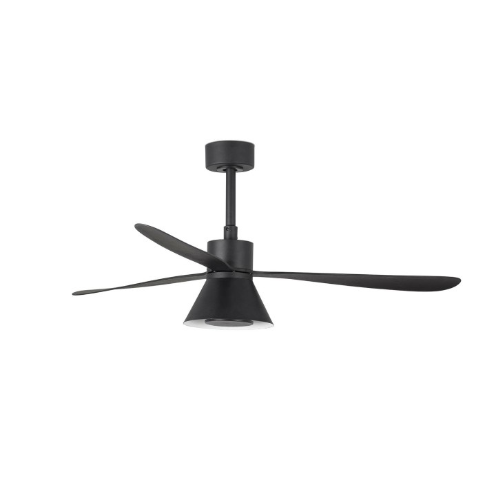 Faro AMELIA L CONE LED Ventilador negro