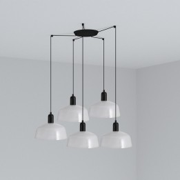 Faro TATAWIN M 5L Lámpara colgante blanco