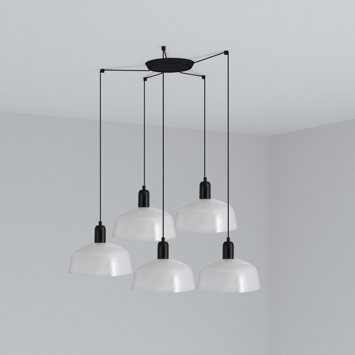 Faro TATAWIN M 5L Lámpara colgante blanco