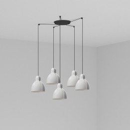 Faro VENICE 5L Lámpara colgante blanca