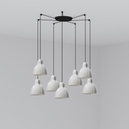 Faro VENICE 7L Lámpara colgante blanca