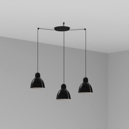 Faro VENICE 3L Lámpara colgante negra