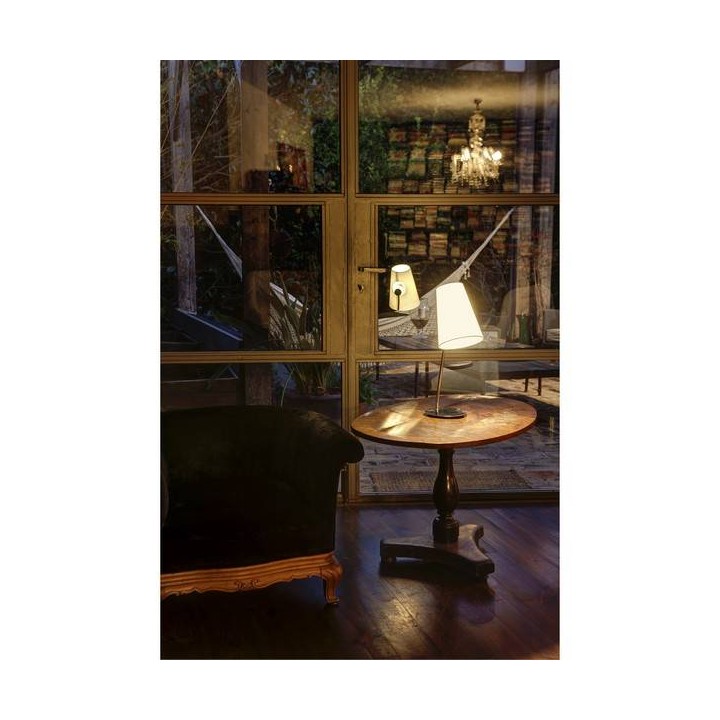 Lámparas Faro LUPE SOBREMESA CROMO 1XE27 20W