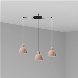 Faro VENICE 3L Lámpara colgante rosa