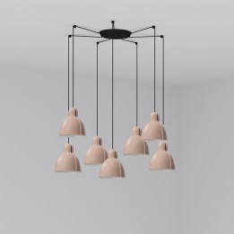 Faro VENICE 7L Lámpara colgante rosa