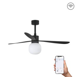 Faro AMELIA L BALL LED Ventilador negro SMART