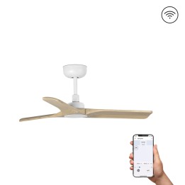Faro HEYWOOD S Ventilador blanco SMART