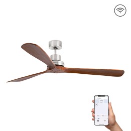 Faro LANTAU XL Ventilador níquel mate DC SMART