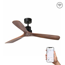 Faro LANTAU L Ventilador negro mate DC SMART