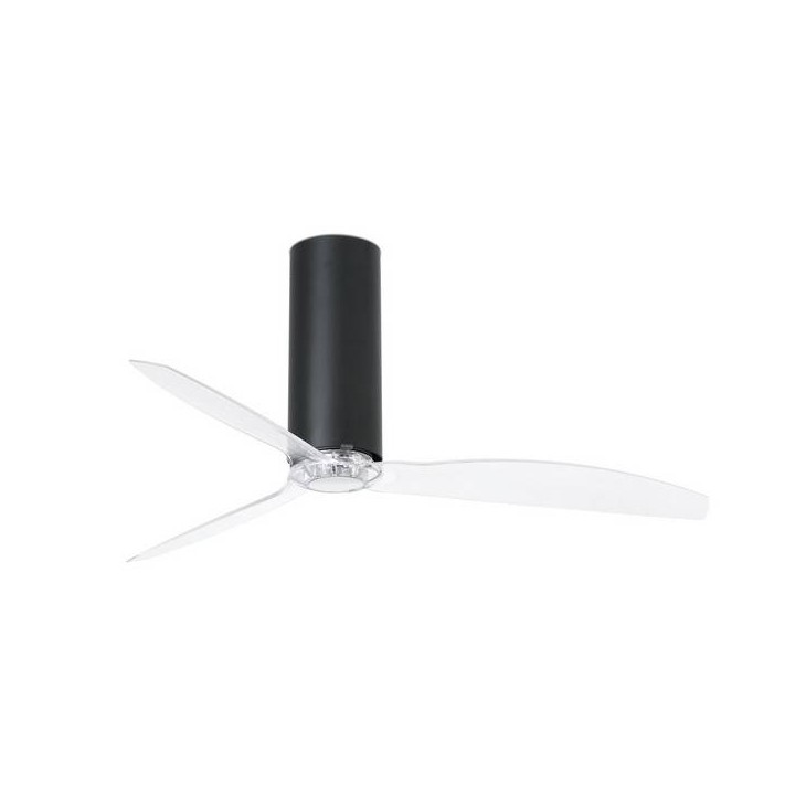 Ventiladores de Techo Faro TUBE FAN Ø128 CMS NEGRO MATE 3 PALAS