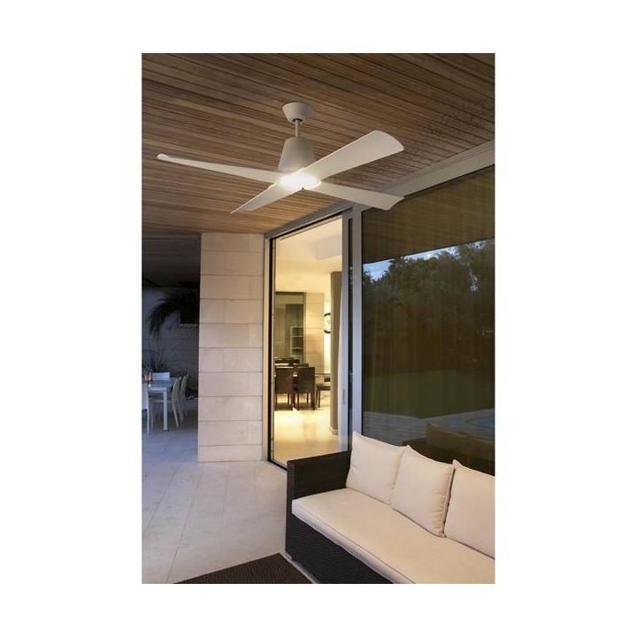 Ventiladores de Techo Faro TYPHOON DC Ø130 BLANCO 4 PALAS IP44