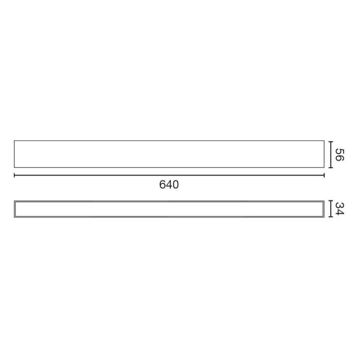 Faro NESO LINE64 2700K blanco Casambi