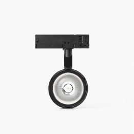 Faro TARGET proyector carril negro 13W 15° 3000K CRI90 Faro 021493012
